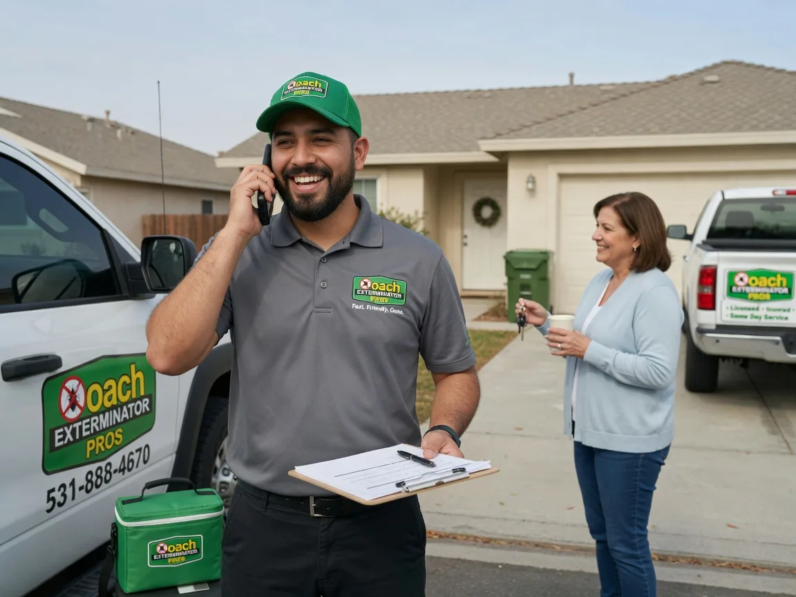 Pest Control Roach Exterminator Fredericktown, OH FAQs